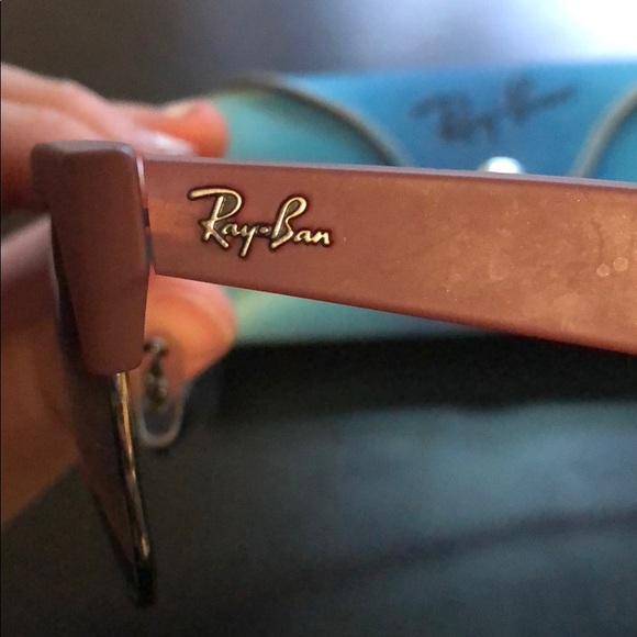 Clubmaster Oversized Ray-Bans - Picture 3 of 8